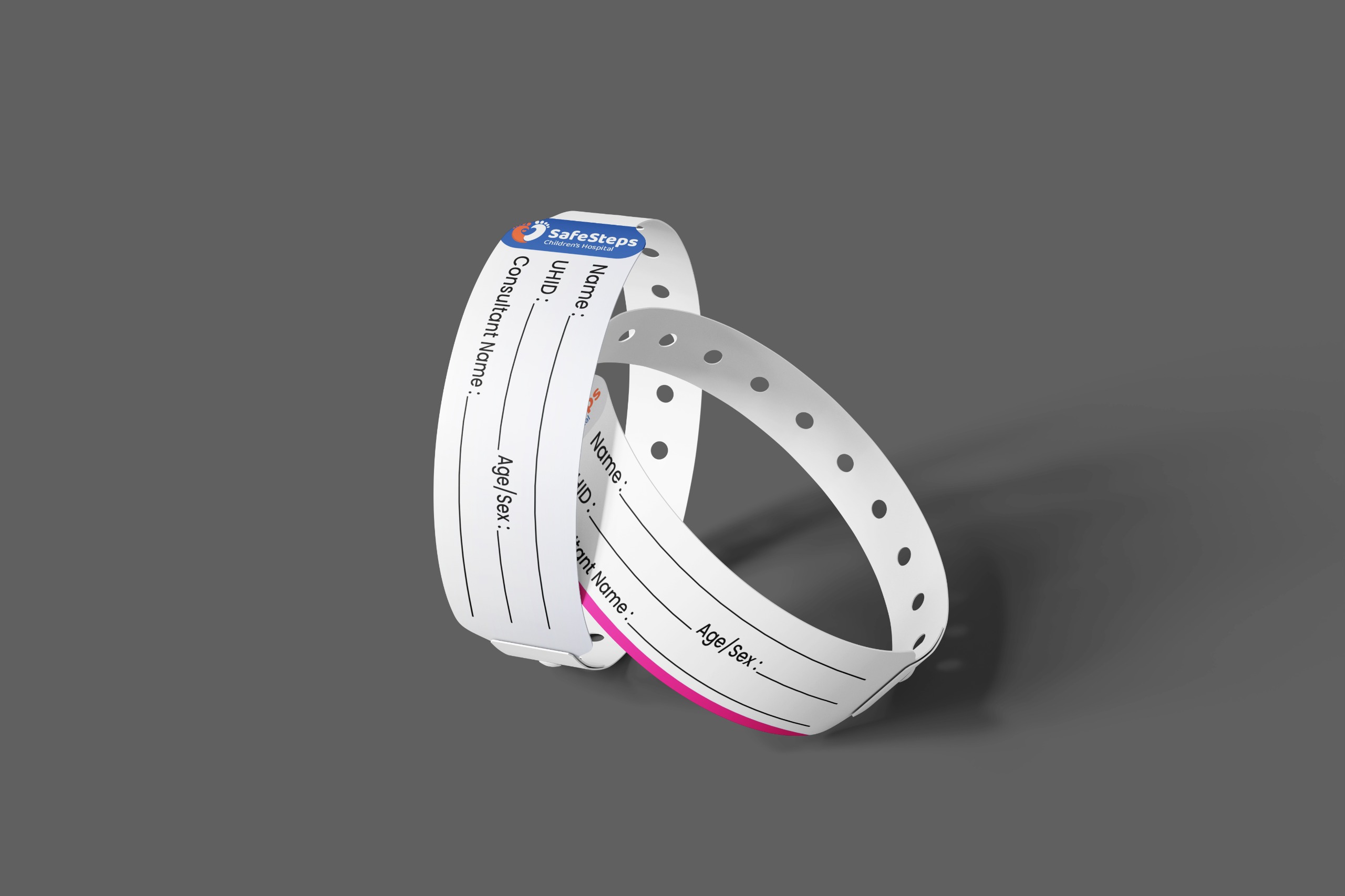 Hospital diagnostic patient ID wristbands in Ahmedabad